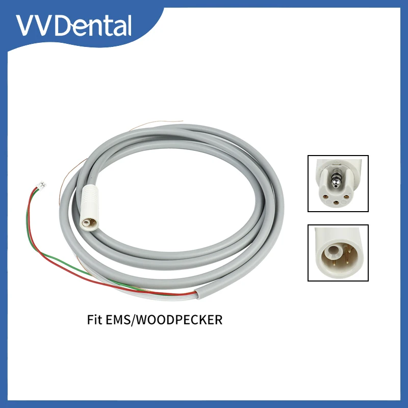 VVDental Handpiece Tubing Dental Scaler Detachable Cable Tube Ultrasonic Scaler Cable Pipe Hose Fit EMS Woodpecker Dentisit Tool