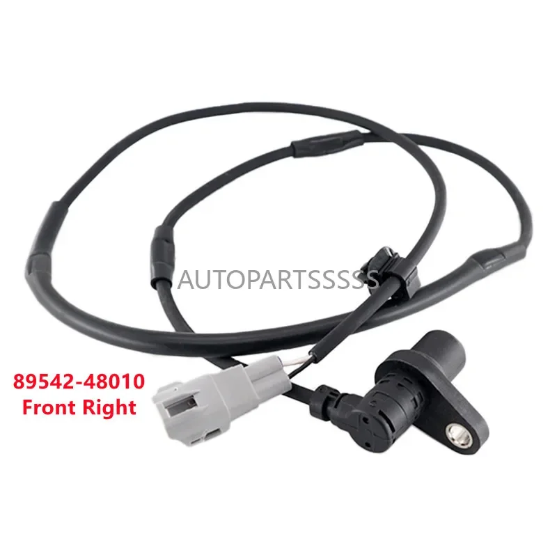 2PCS Nuovo 89543-48010 89542-48010 ABS Sensore di Velocità della Ruota Anteriore Sinistro Anteriore Destro Per Toyota Harrier Per Lexus RX300 99-03 AWD
