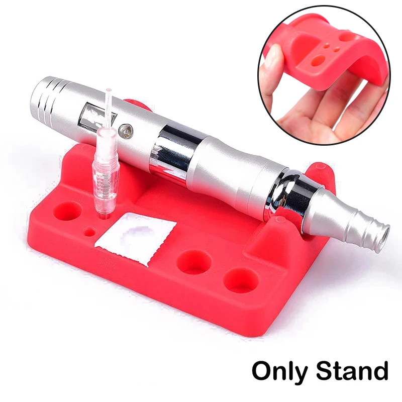 1PC Soft Silicone Tattoo Holder Needle Cartridge Container Tattoo Pen Ink Cup Holder Makeup Tattoo Accessories Make Up DIY Tools