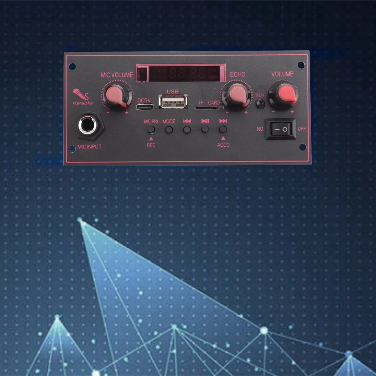 Amplifier Board 2 x 10W Bluetooth Mp3 Decoding Board,A_BSH