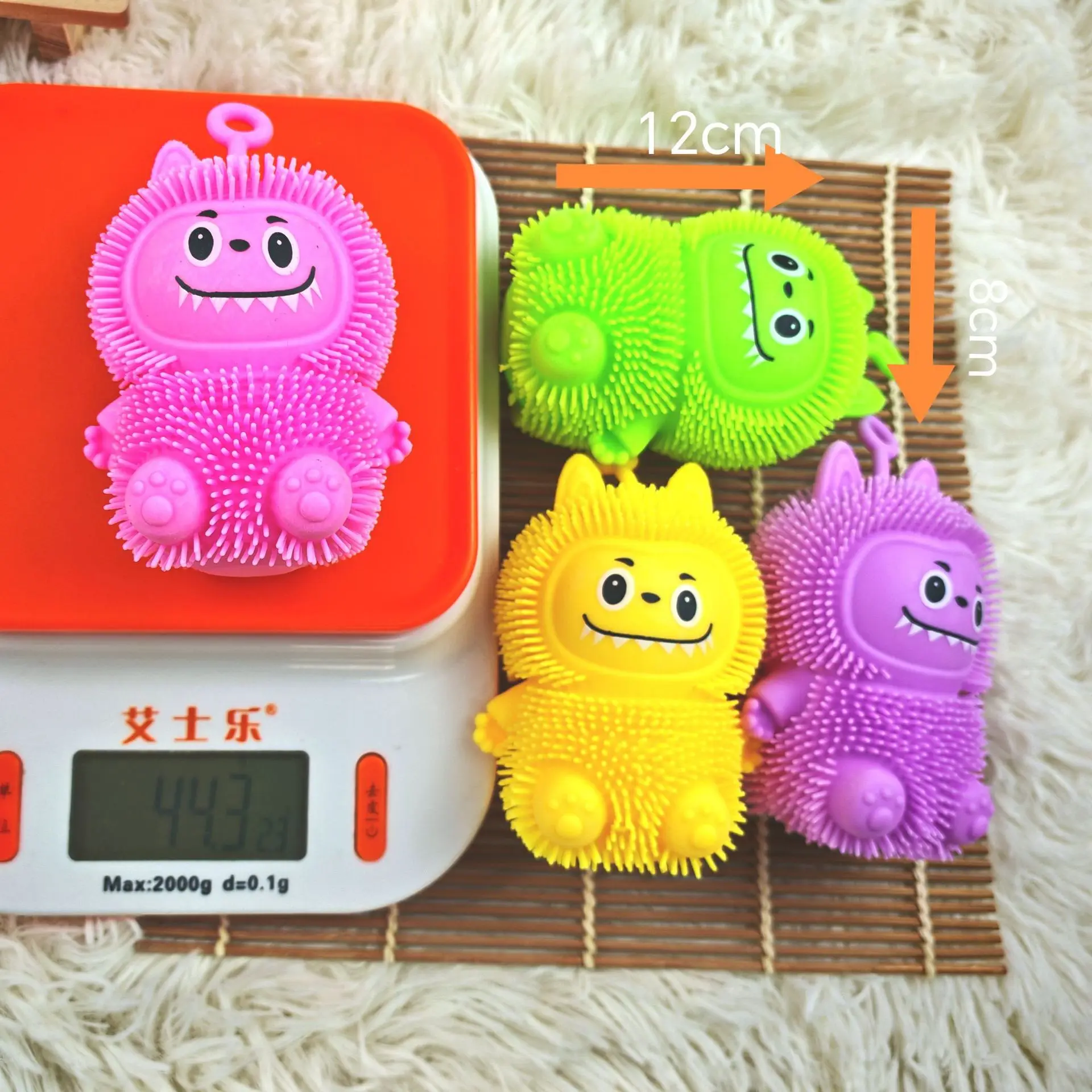 

Taba Squshy Kawaii Labubu Little Monster Flash Pinch Fidgeting Toys Decompression Trend Kids Girl Squeeze Gifts Random Surprises