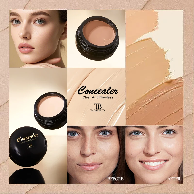 Langdurige concealer zonder make-up af te trekken Lichtgewicht en huidvriendelijk Meerdere kleuren om de huidskleur nauwkeurig te passen