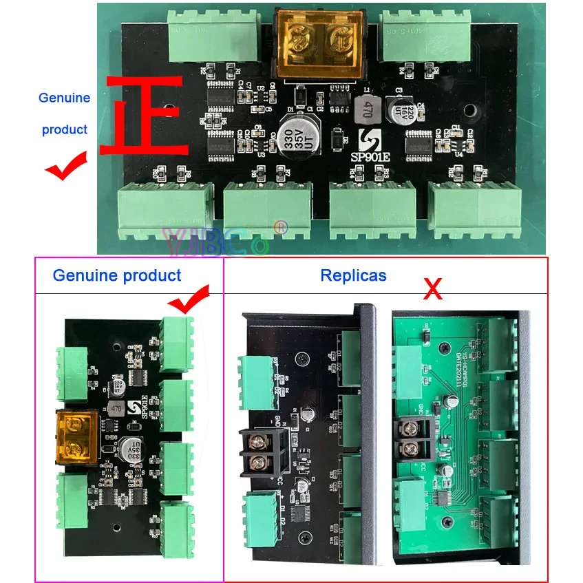 Repetidor amplificador de señal SPI direccionable RGB IC píxeles WS2812B WS2811 APA102 tira de LED atenuador de luz de Panel de matriz programable