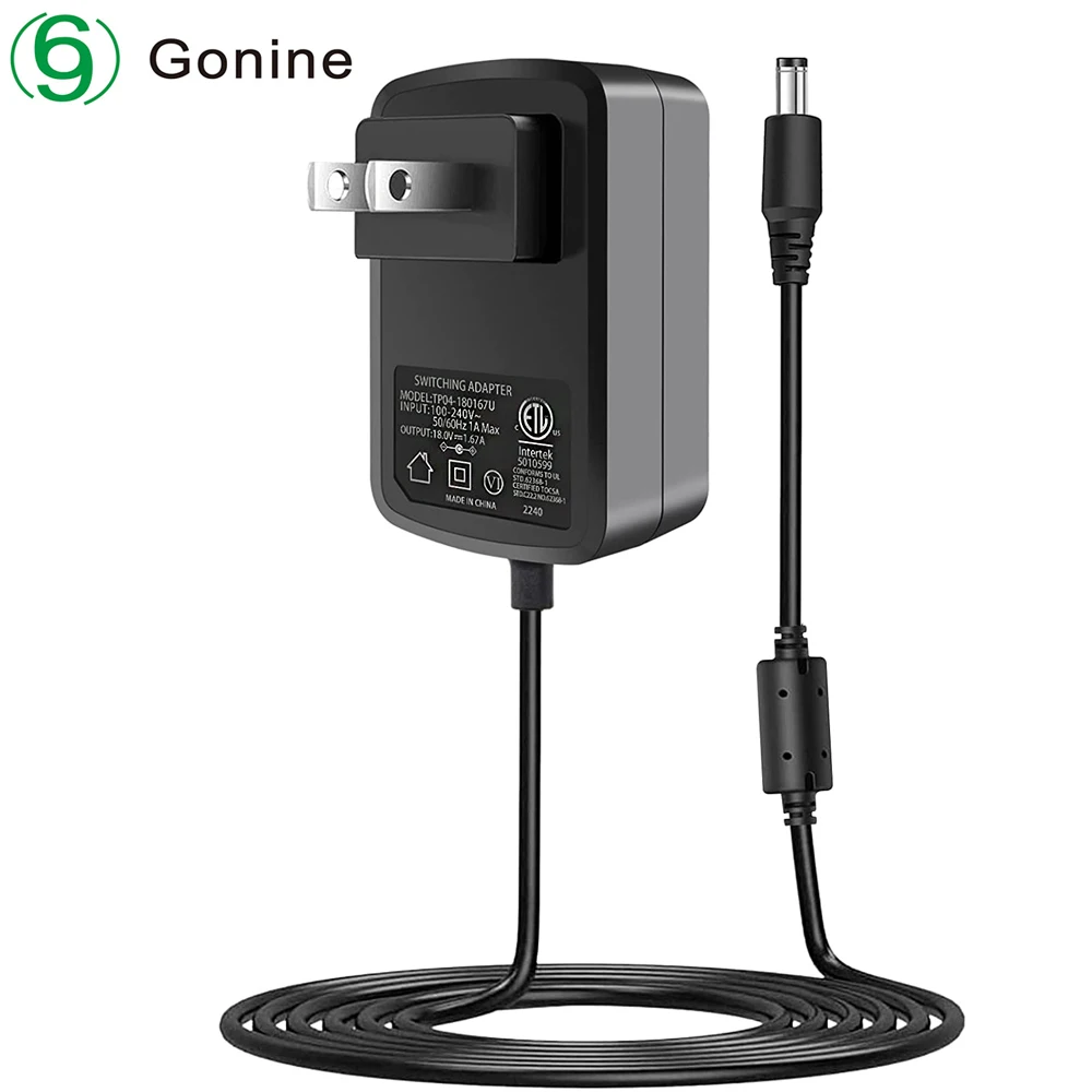 30W Power Cord Replacement for Echo Show 8, Echo Show 15, Echo Show 10, Echo 3rd Gen / 4th Gen, 18V 1.67A Echo Plus AC Adapter