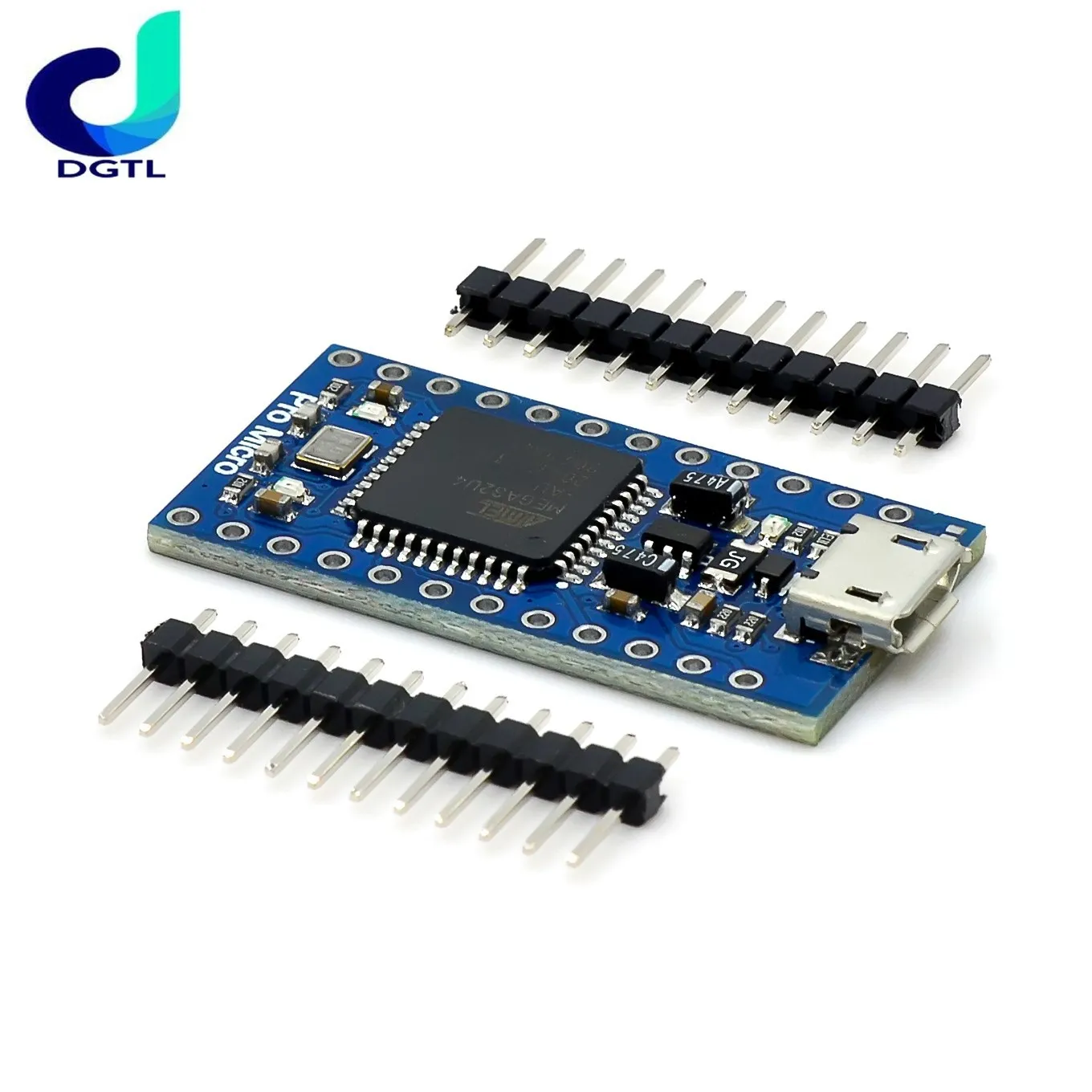 MICRO/MINI/TYPE-C USB Pro Micro for arduino ATmega32U4 5V/16MHz Module with 2 row pin header For Leonardo in stock best quality