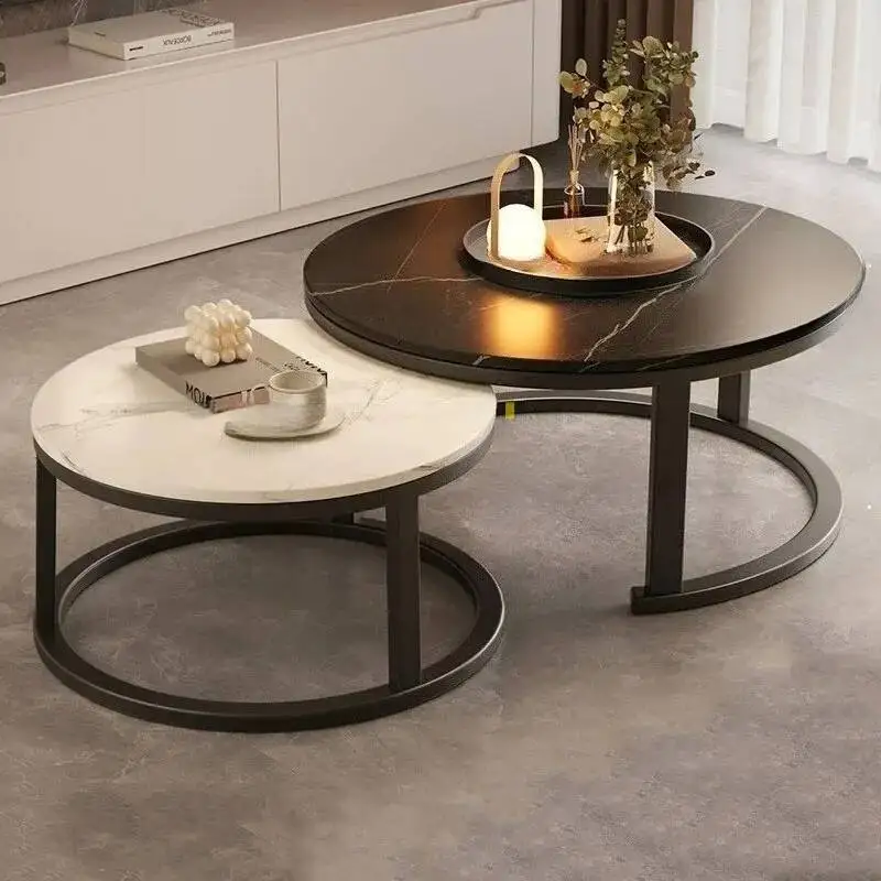 Clear Universal Side Table Space Saving Aesthetic Standing Cute Cheap Unique Coffee Table Nordic Couchtisch Postmodern Furniture