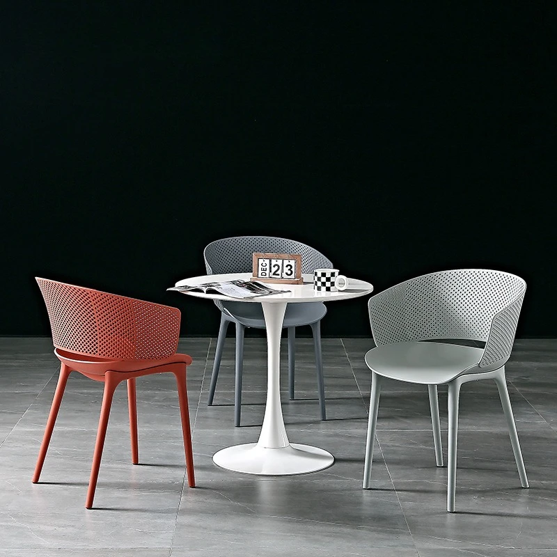 

Пластиковый стул для дома, простой, современный, утолщенный, обеденный стул, стул для кафе, стул для обеденного стола