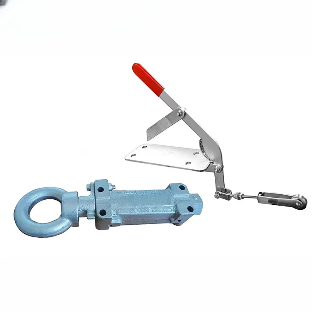 Trailer crash brake connector, ring crash brake ball cover, cast steel buffer tiger head hook connector
