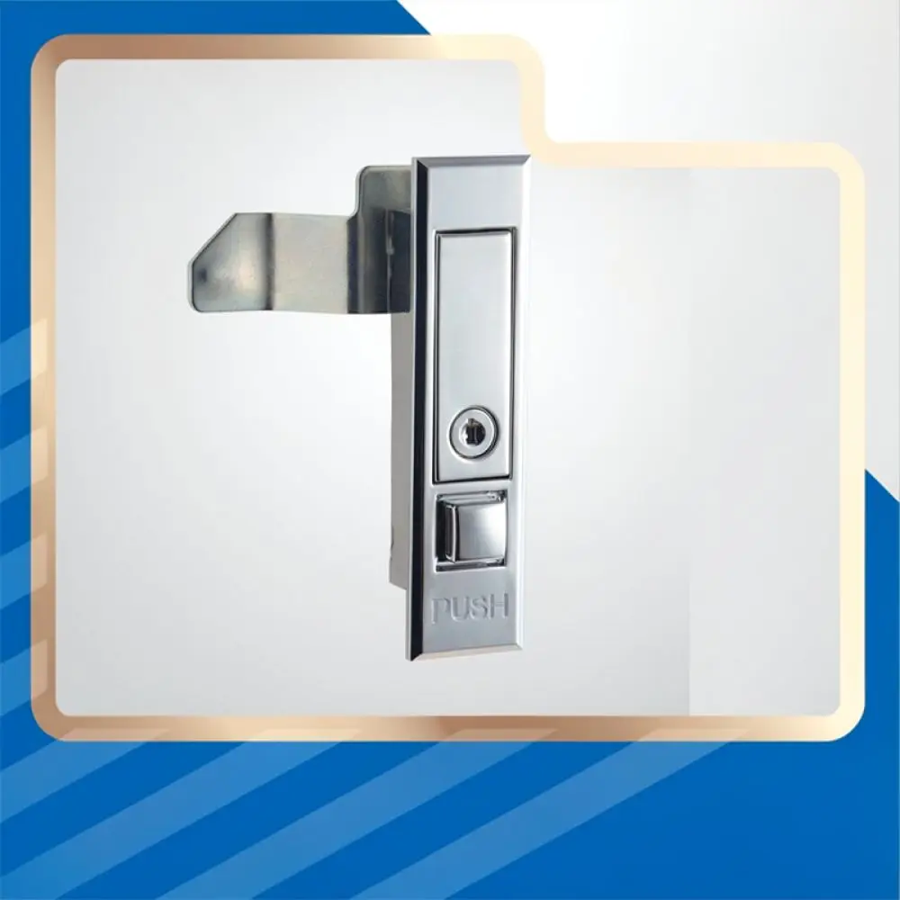 Industrial Cabinet Door Lock For Yishenghuahengzhu MS501 2 Flush Latch Handle Metal Keyless Security Hardware Power Box Switch