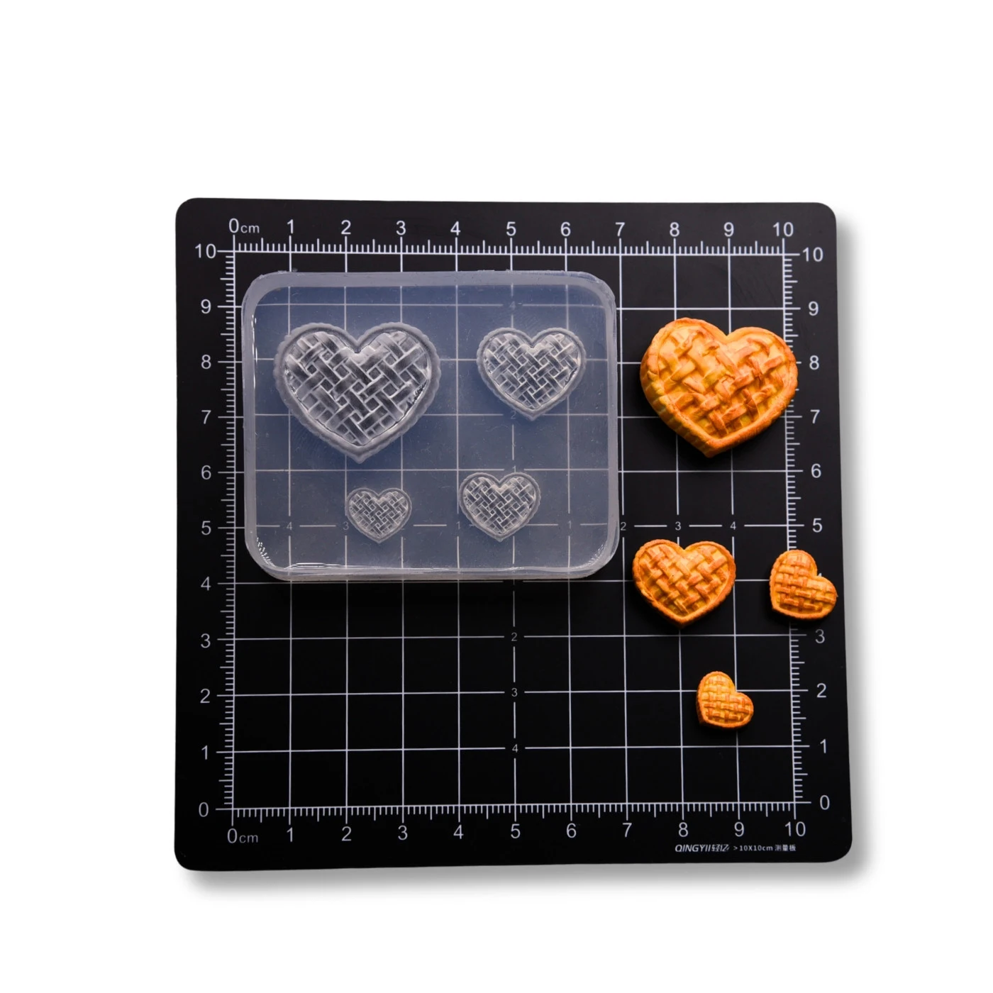 Moule Miniature en Silicone pour tarte aux pommes et tarte aux fruits, résine époxy douce, accessoir