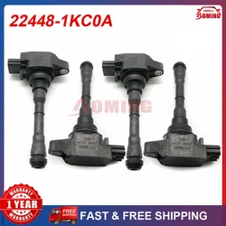 22448-1KC0A 1/4pcs Car New Ignition Coil For Nissan Juke Sentra Rogue Sport 1.6L 2011-2019 224481KC0A 22448 1KC0A