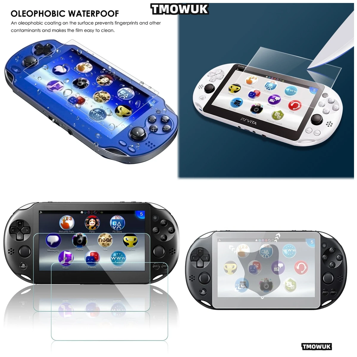 

Full HD Tempered Glass Screen Protector For Sony PS Vita 1000/2000 - 9H Hardness, Anti-Scratch, Bubble-Free