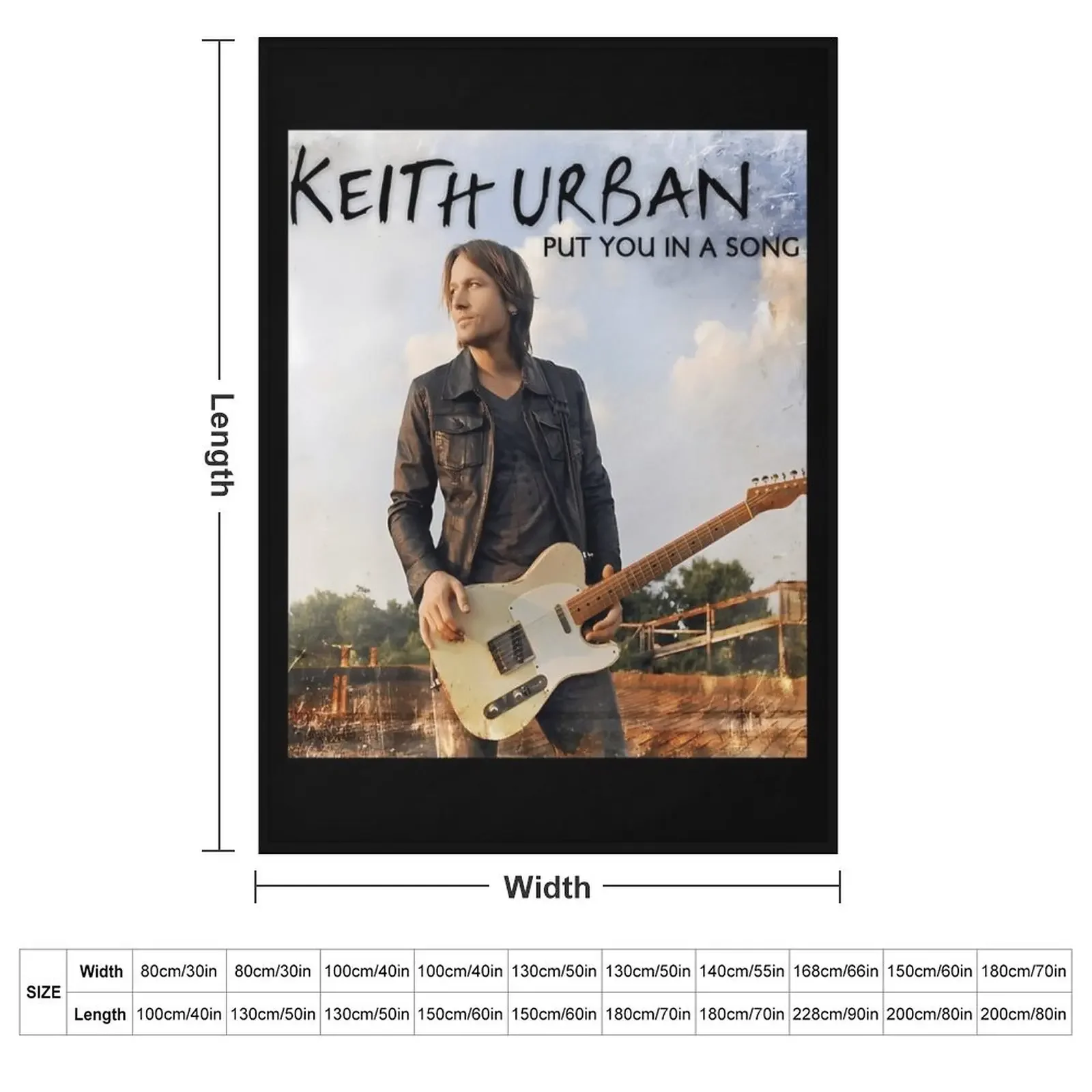 keith urban tour date lovh4 Throw Blanket Decorative Throw Bed Hair sofa bed Blankets