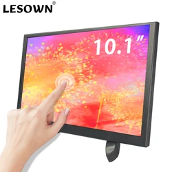 LESOWN 10.1 inch Portable HDMI Capacitive Touchscreen Monitor IPS 2560x1600 LCD Monitor with Stand Sub Screen Display for Laptop