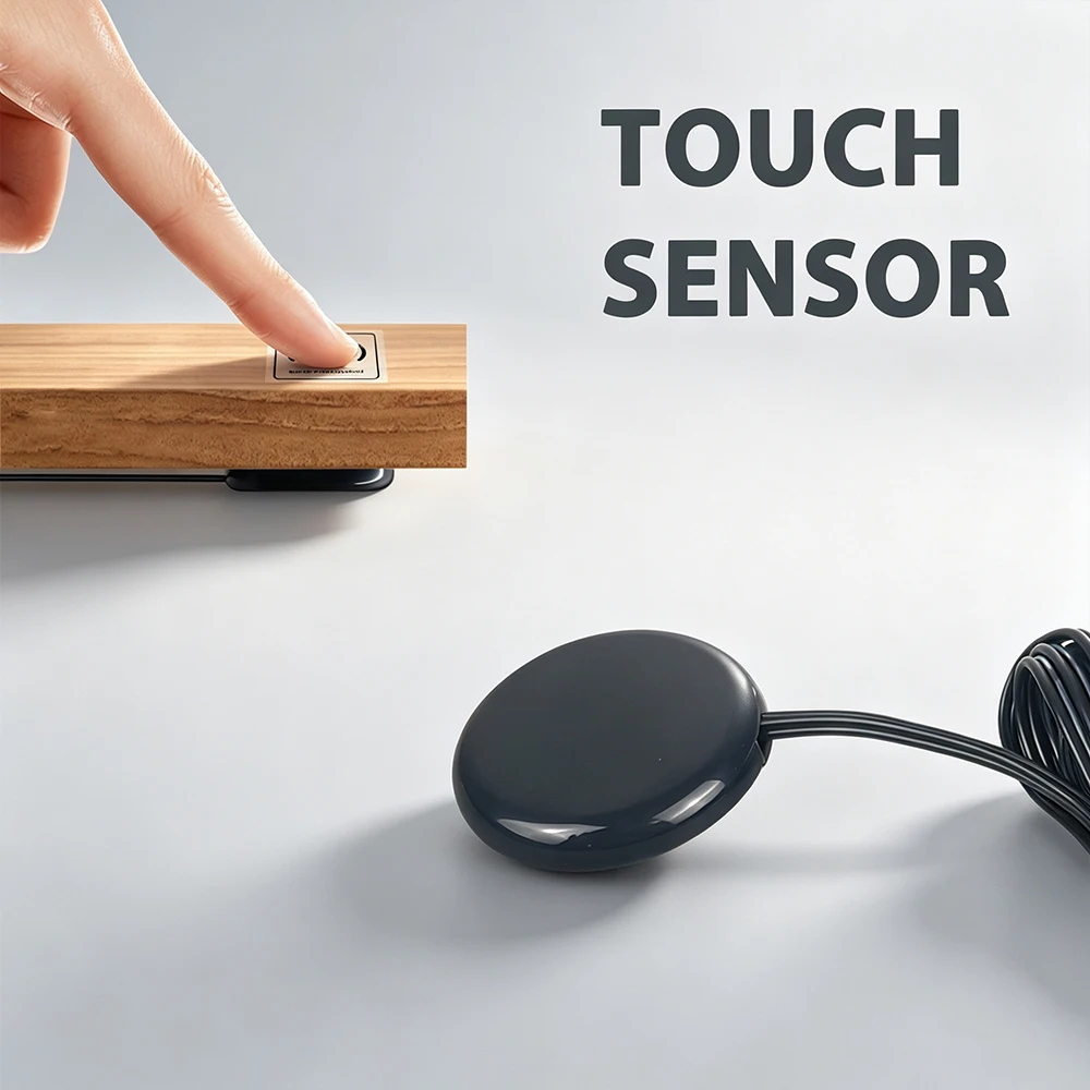 Mini Partition Touch Sensor Controller Dimmable DC24V12V for Furniture LED Strip Closet Wine Cabinet Dimmer Switch
