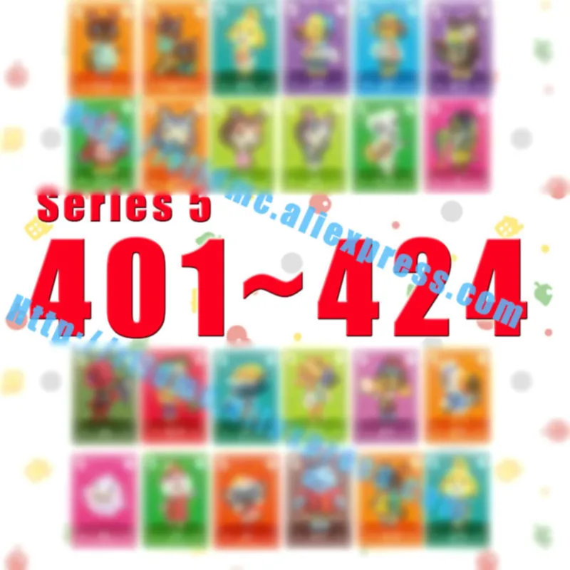 NTAG215 NFC Printing Card Work for Games Series 5 (401 to 424)