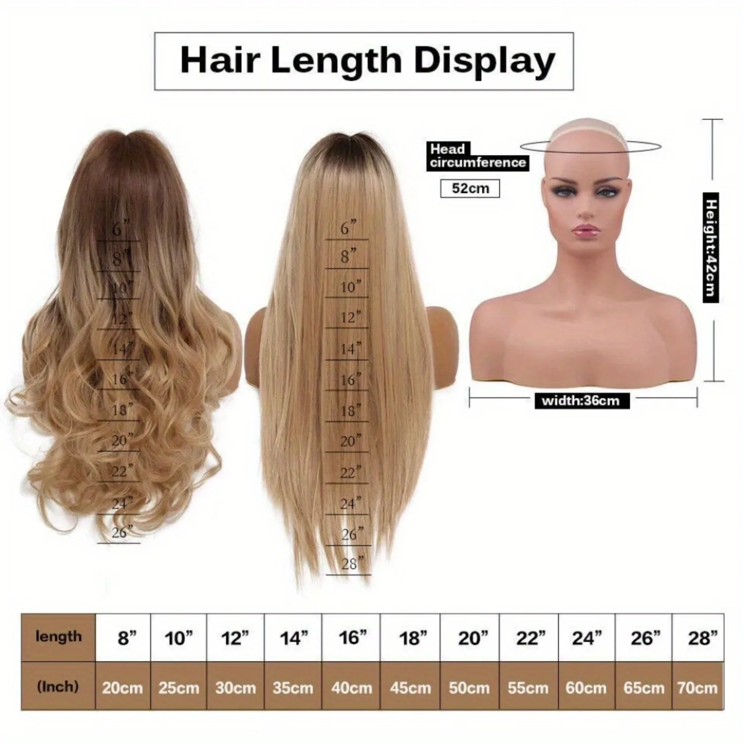 WIGS Women\'s Basic Straight Long Wig - High-Temperature Fiber, Natural Gradient Gold, Middle Part, High Density 150 Rose Net Cap