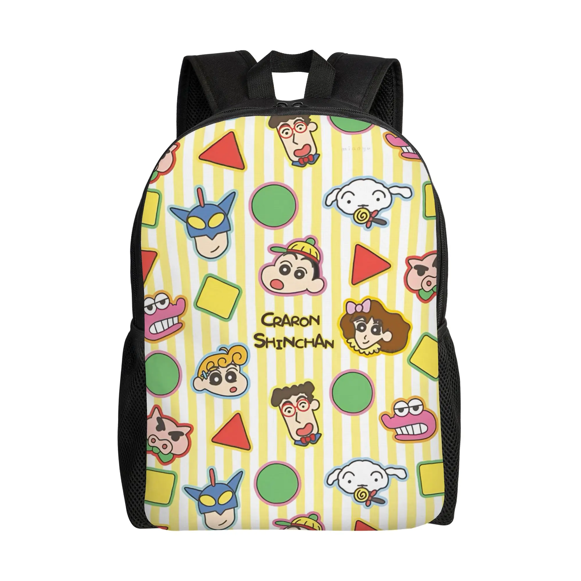 1Piece Backpack Elements New School Year Laptop Bag Hiking  Crayon Shin-chan Birthday Gift New Term Starts