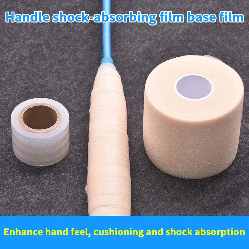 

Soft PU Sponge Tennis Badmintion Racket Overgrip Shock-absorbing Handle Membrane Damping Grip Skin Bandage High Elasticity