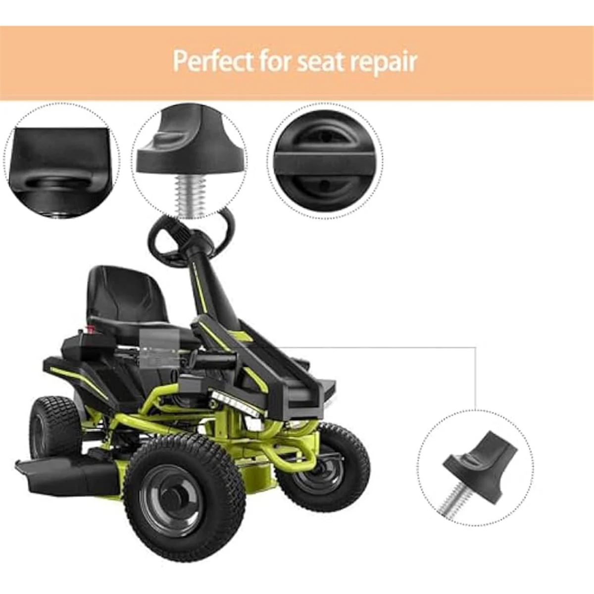 

ABYA 4 шт. 720-04061 Ручка регулировки сиденья, запасные части для ручки сиденья газонокосилки,,,,