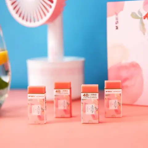 M&G 4B Rosa Suddgummi Student Test Gummi Allmänt Suddgummi Skolmaterial 1 styck för Studentkontor 10 best sales rosa suddgummi - №5