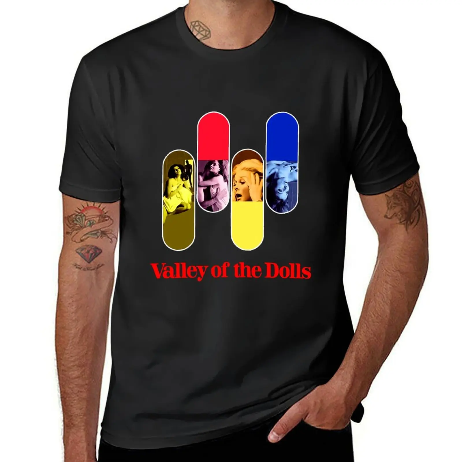 Vintage Valley Of The Dolls T-Shirt summer clothes vintage clothes mens tall t shirts