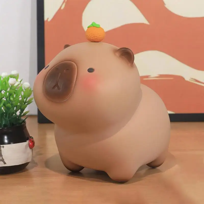 Money Saving Box Animal Shaped Cartoon Coin Jar Decorative Money Jar Coin Cash Box Cute Cartoon Capybara Storage Money Box For