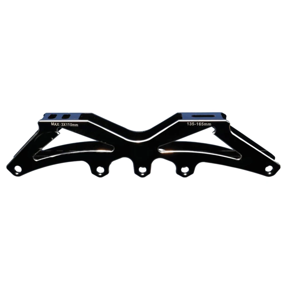 Frame Base Black Wheel Bracket Exquisite Design Light Weight Precise Skate Strong Transfer Wear Resistant 3 Wheels