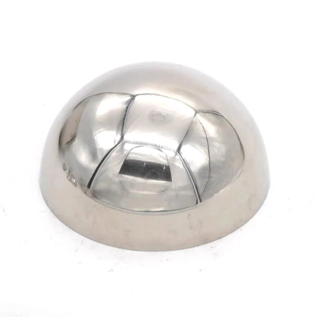 1-20pcs Hollow Hemisphere OD 12.7-600mm 304/201 Stainless Steel Semisphere Mirror Polishing Decoration Sealing Plug Half Balls