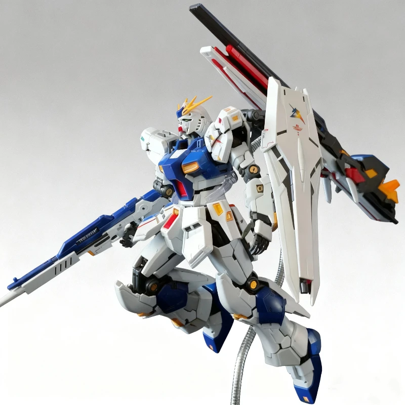 RG 1/144 RX-93ff V FIGHTER Montagemodellbausatz Actionfiguren mit Wasseraufklebern Ausstellungsstand Kunststoffspielzeug Modell Junge Sammeln Sie Geschenke