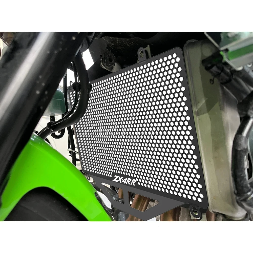 

FOR Kawasaki Ninja ZX-4RR ZX-4R/ZX-4R SE ZX4RR Radiator Grille Guard Protector Grill Cover Protection Motorcycle ZX4R 2023 2024