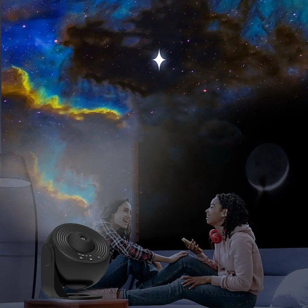 Imagem -03 - Projetor Galaxy Led para Quarto 13 Folhas de Filme Conheça a Fantasia do Céu Estrelado Extremo Romântico