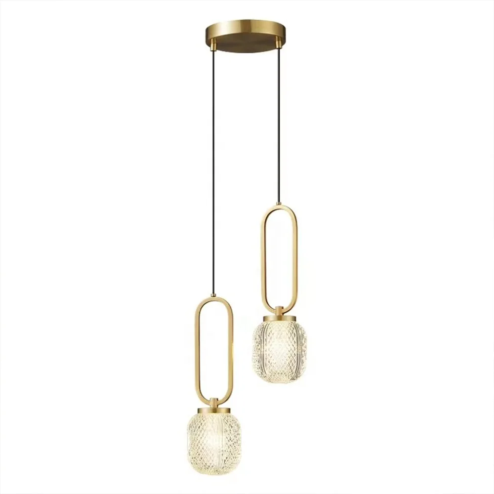 

All-copper light extravagant creative long-term small pendant lamp Nordic modern simple chandelier