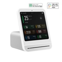 Qingping Smart Air Detector 2nd Touch Screen Control Temperature Humidity Sensor CO2 PM2.5 Quality Monitor for Xiaomi Mijia