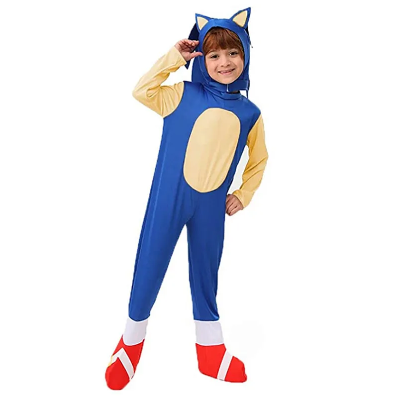 Disfraz de juego de rol de personaje de dibujos animados para niños - Traje de ratón de dibujos animados para fiestas de Halloween con sombrero y guantes Carnaval festivo