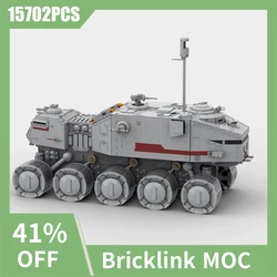 NEW 15702PCS Famous star Movie MOC UCS Cloned Turbo Tank DIY creative ideas ChildrenToy BirthdayGift Juggernaut A5 BuildingBlock