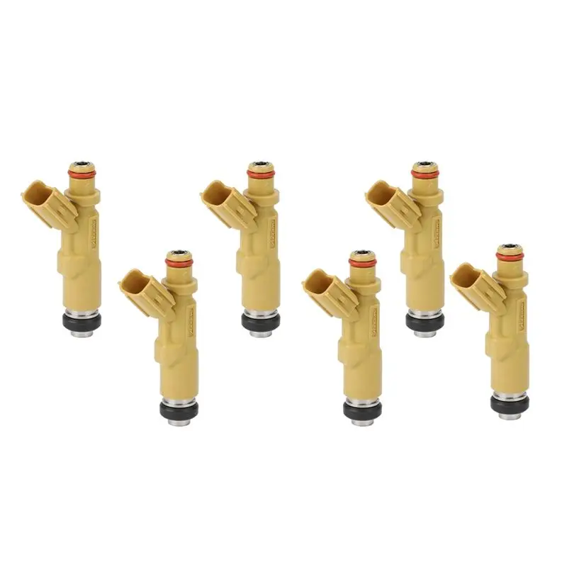 

Leading-6Pcs Fuel Injectors Nozzle 23250-22030 For Toyota Celica Matrix Pontiac Vibe 1.8L 2ZZ-GE 2000-2006 23209-22060