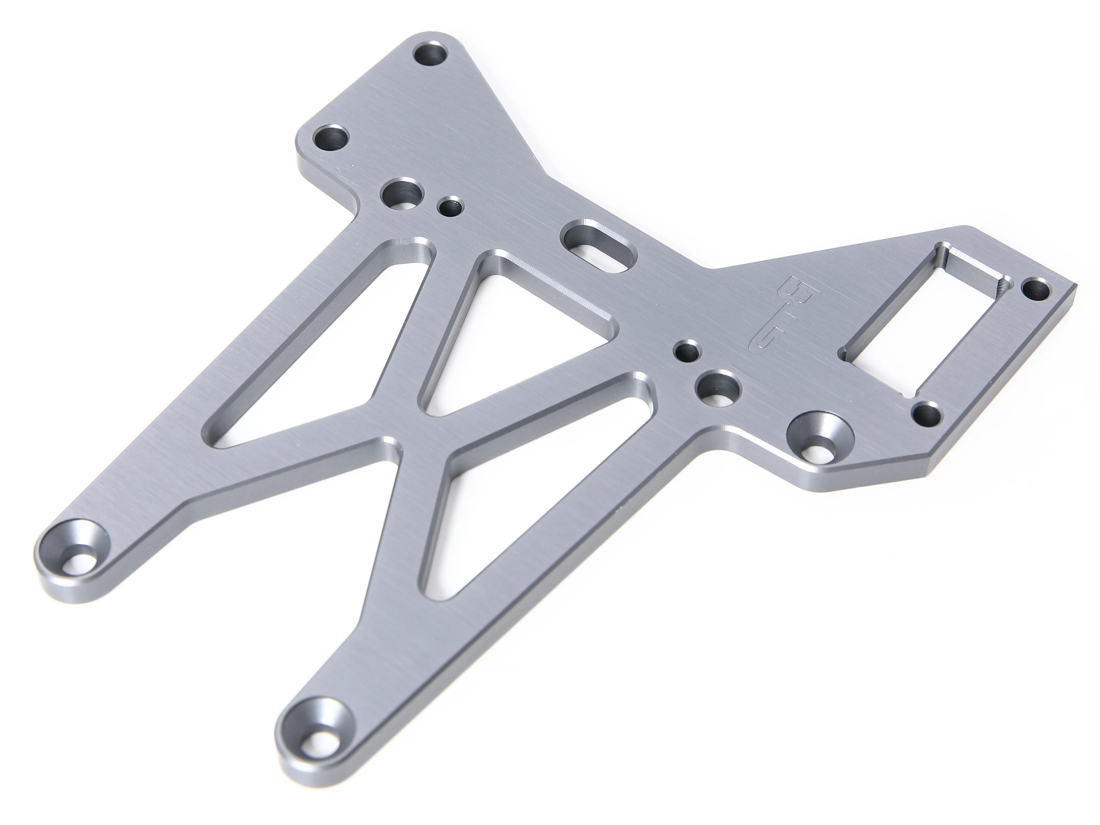 GTBRacing CNC Aluminum Baja 6mm Rear Upper Plate for 1/5 RC Electric Car HPI Baja SBK Upgrade Part