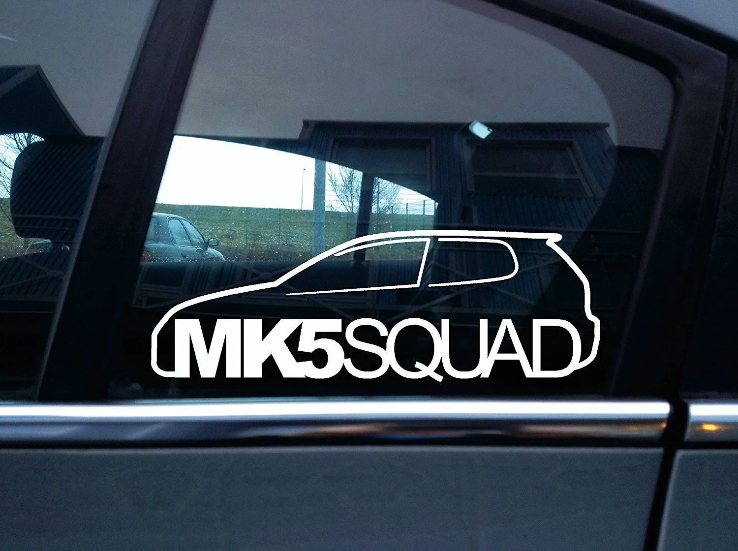 For MK5 SQUAD Vinyl Sticker - based on vw golf mk5 GTI Car Styling