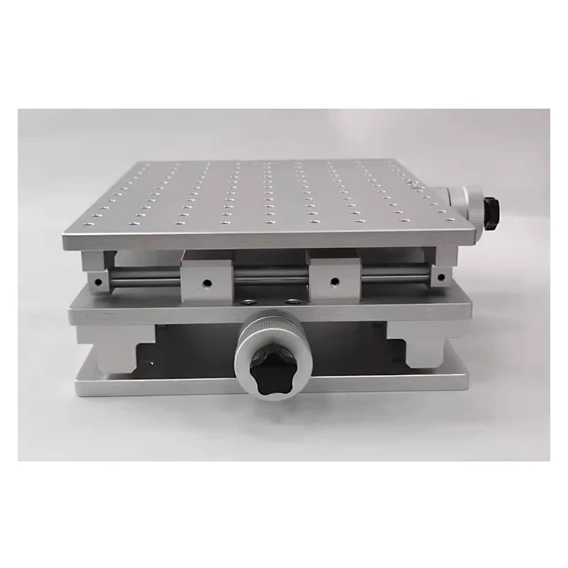 Axis Moving Table Portable Cabinet Case XY Table for Laser Marking Engraving Machine 210x150x75MM