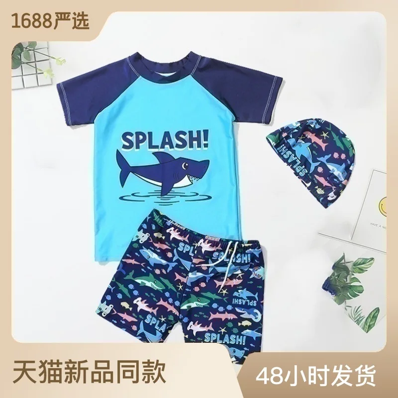 

Children's swimming costumes animals dinosaurs space stars boys girls kids kids split swim trunks swim children baby swimwear