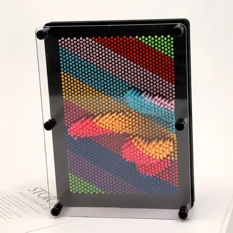 3D Clone Metal Pin Antistress Art Clone Hand Shape Model Kid Toys Pinscreen Needle Board Sculptures Painting Carving Pinart Gift