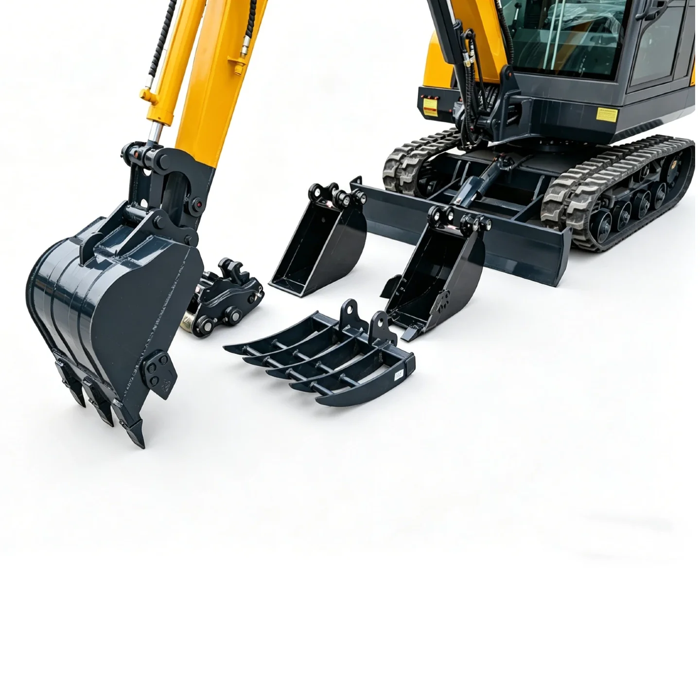 2.5Ton Compact Crawler Excavator Hydraulic Mini Digger for Road Construction Projects