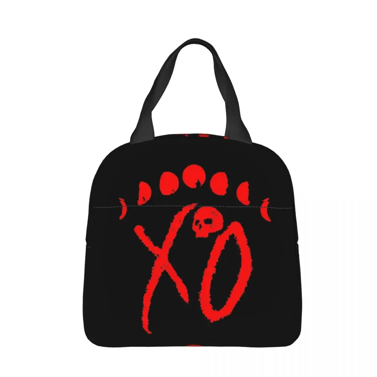 The Weeknd Insulated Lunch Bag Lunch Container Cooler Bag Tote Lunch Box School Travel Food Handbags