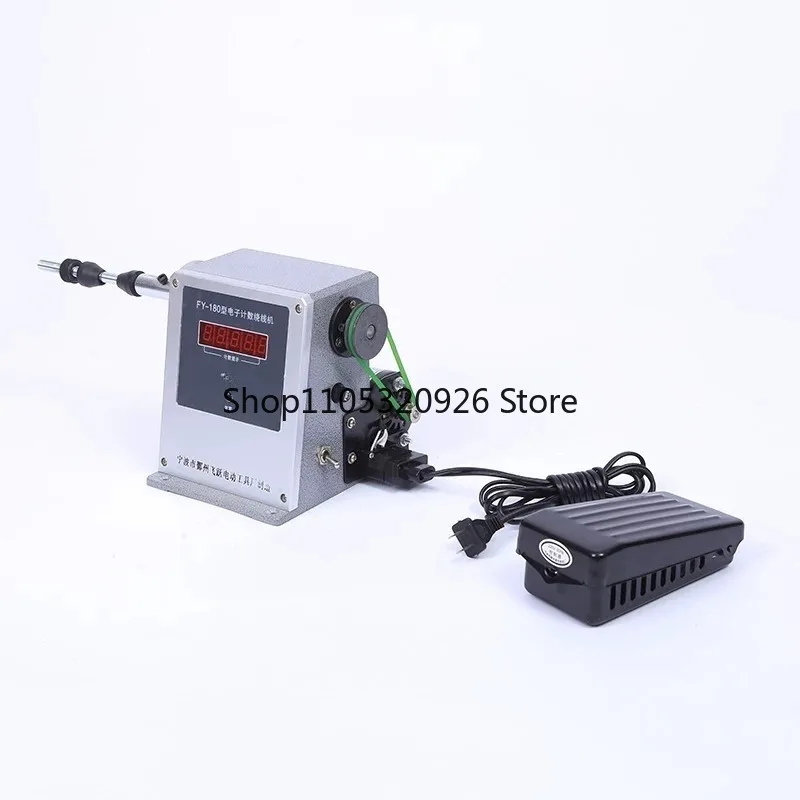 NEW Electric Counting Winding Machine Adjustable Type Semi-automatic Winding Tool Industrial High-speed Winder 9999 Count Range