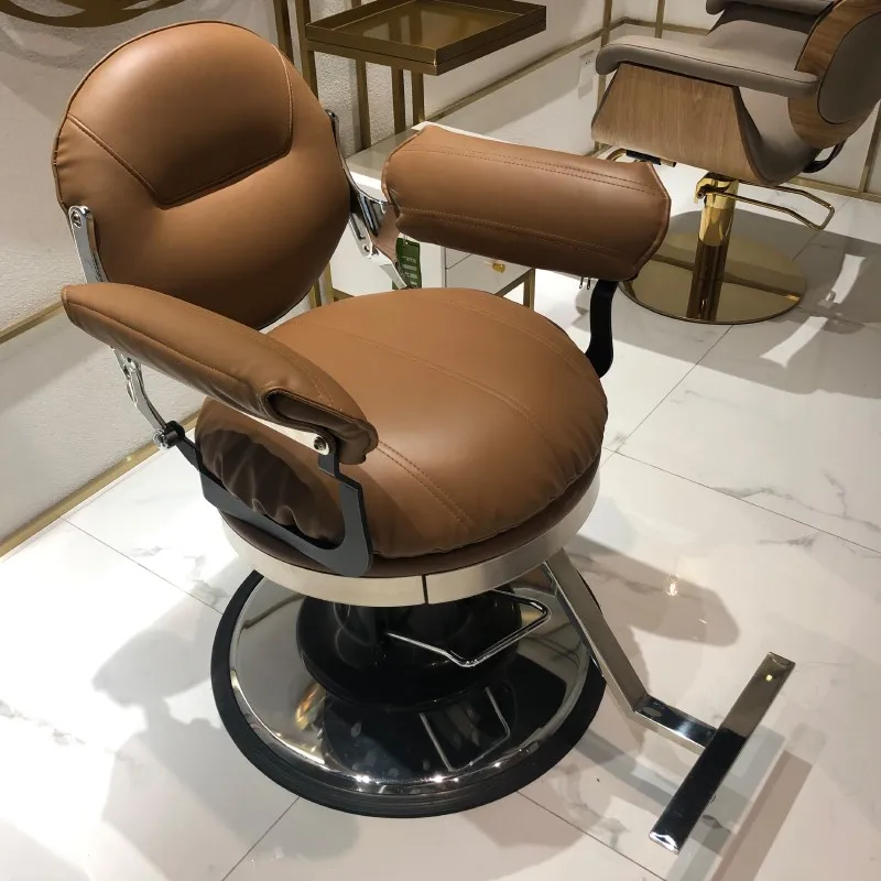 Internet celebrity barber shop chair hair salon special high-end hair perm and dye lift seat fashion stylist hair stool