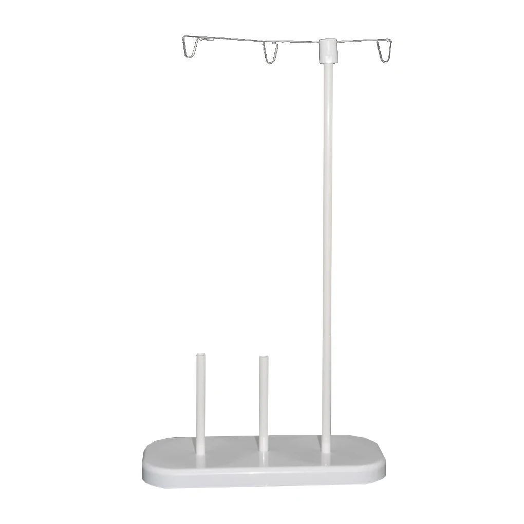 Cone Professional Thread Spool Holder Wear-resistant Stand Organizer Wire Rack Hook-type Plug-in Type Bracket Stable Base