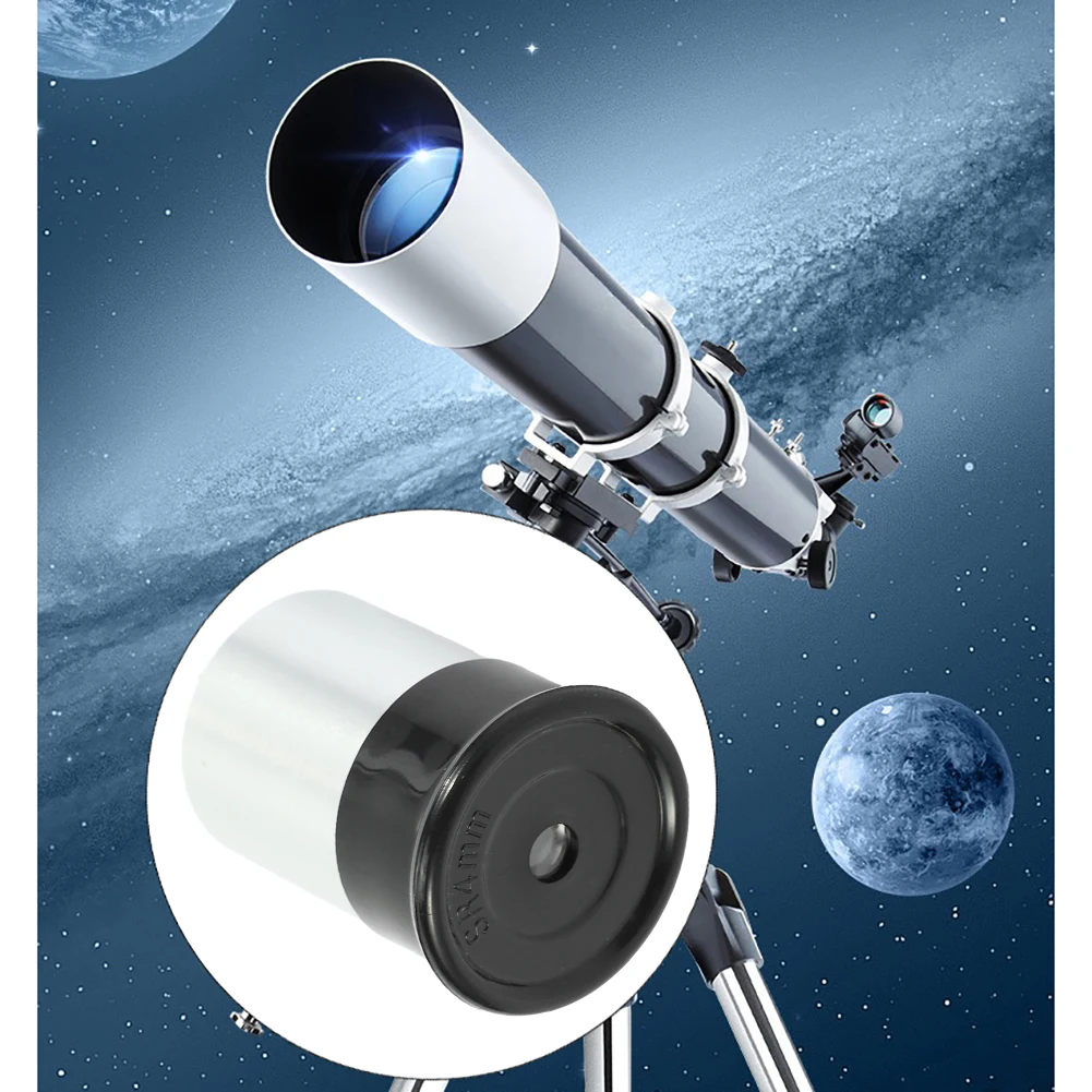 Astronomy Telescope 0.965inch SR4mm Eyepiece Lens Fully Multi-Coated Optical Glass for Astronomy Telescope Accessory