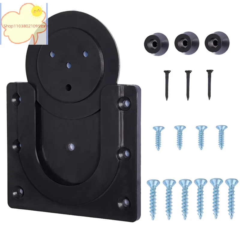 [TL]Dart Board Bracket Kit Portable Wall Hanging Dartboard Mounting Bracket Set With 3 Pads For Cabinet Wall Darts Tool