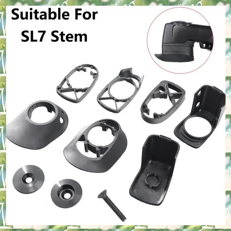 

For SL7 Stem Bicycle Bike Handlebar Spacers Aluminum Stem Handlebar Washer Spacer
